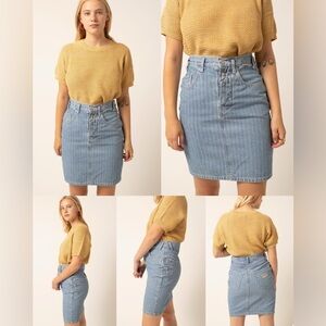 Espirit Women's Vintage HNRY Denim Skirt Size 29